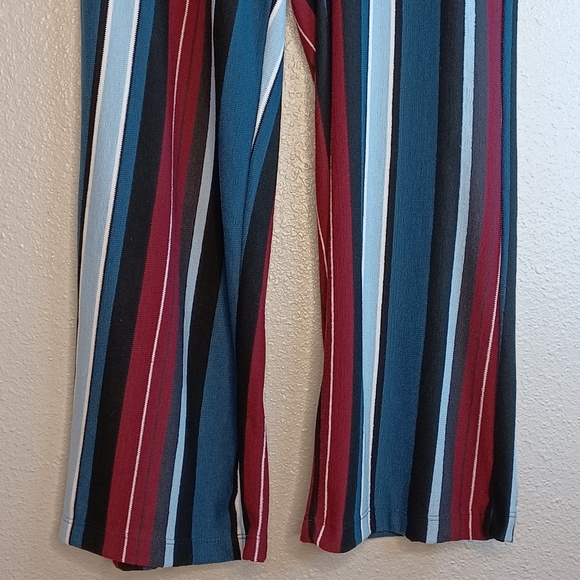 NWT Urban Outfitters Striped Sz S Wide Leg Cropped Pants - Picture 6 of 10
